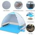 thumbnail image 5 of Large   Beach Tent for 3-4 People, UPF 50+  Shelter with Ventilation and Windproof Design, 5 of 6