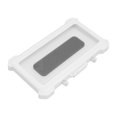thumbnail image 1 of Wall Mounted Phone Holder, Bathroom Phone Holder Case Waterproof Rotating Touch Screen  For Kitchen 9801W White, 1 of 8