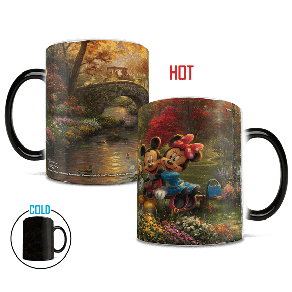 Disney (Mickey and Minnie Mouse - Sweetheart Central Park) Morphing Mugs® Heat-Sensitive Mug MMUG738