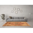 thumbnail image 3 of Ahgly Company Indoor Rectangle Abstract Brown Modern Area Rugs, 5' x 8', 3 of 4