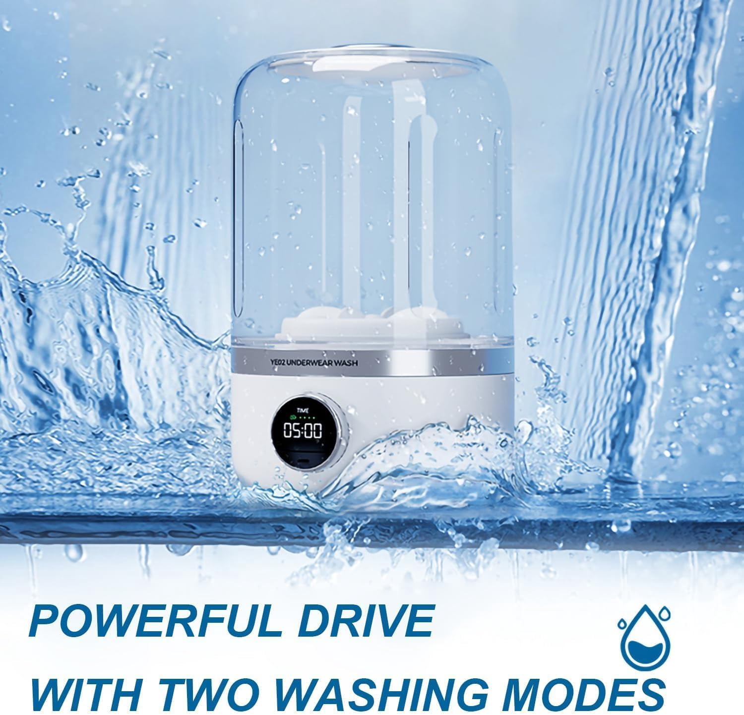 Mini portable underwear washing machine
