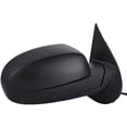 thumbnail image 4 of ZAPOSTS Espejo retrovisor lateral para Chevy Silverado 1500 2500 HD 3500 HD GMC Sierra 1500 2500 HD Yukon/Yukon XL 1500 negro con calefacción eléctrica, señal de giro, luz de charco, lado del pasajero, 4 of 6