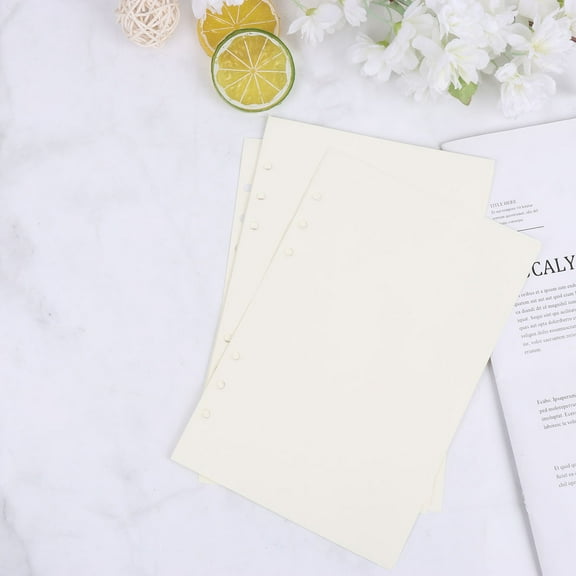 RENACLIPY 320 Sheets Binder Inner Paper Loose-Leaf Filler Paper For Travel Office
