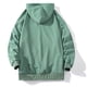 thumbnail image 3 of Suéter de fitness sólido deportivo informal para hombre con capucha y bolsillos grandes Pompotops oipoqjl52389, 3 of 6