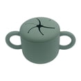 thumbnail image 3 of Tazas Vasos de silicona 2 en 1 para bebés con pajita y tapa para taza de refrigerio Vasos de silicona para bebés pequeños Taza de entrenamiento con asas Vaso con pajita a prueba de derrames Sin BPA Ap Meterk  Tazas, 3 of 7