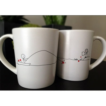 boldloft catch my heart couple coffee mug set of 2 walmart com