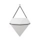 thumbnail image 1 of Maceta Triangular De Cerámica Para Aire, Contenedor De Decoración Para Colgar En La Pared, Ideal Para Plantas De Cactus Suculentas, Maceta Para Decoración Del Hogar Scienceny HA024127-02, 1 of 5