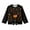Pumpkin Mushroom Candle, variant on Xoenoiee Pumpkin Mushroom Candle Print Blouses for Girls Halloween Casual Long Sleeve Tie Knot Front Shirts for Girls Loose Round Neck Little Kids Crop Top, 5-6 Years