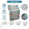 thumbnail image 6 of Beach Coastal Table Runner 72 Inches, Summer Coral Starfish Nautical Ocean Retro Bed Runner Dresser Scarves Tabletop for Indoor Outdoor Parties/Ceremony/Banquet, 14" x 72", 6 of 8