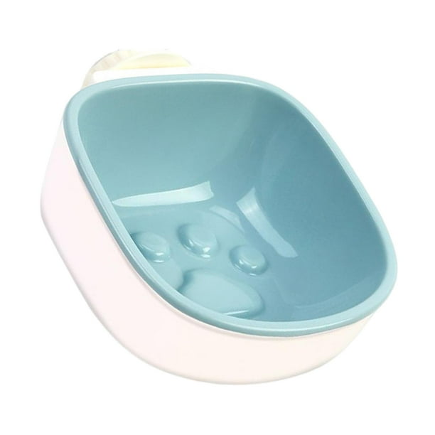 colgantes para mascotas para perros y gatos, para comida para perros, adecuados para medianos y pequeños patrón de pata jinwen Alimentador colgante