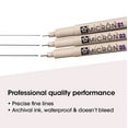 thumbnail image 4 of Sakura Pigma Micron Pens – 3 Count, Archival Ink, Fine Point (.25, .35, .45mm), 4 of 9