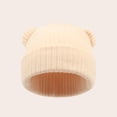 thumbnail image 6 of Krdevn Stretch Baby for Boys Girls Soft Knit Winter Hat with Adorable Bear Design for Toddler Cold Weather,Size:0-3 Years, 6 of 6