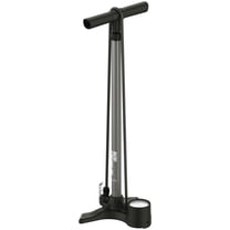 Lezyne Macro Floor Drive Floor Pump, Dual Valve Head, 220psi, Grey