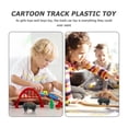 thumbnail image 3 of Dinosaur Playset Dinosaur Car Track For Car Race Play 9x5.5CM Cartoon Shape Electric Toy 1Pcs, 3 of 5
