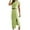 Mint Green, variant on Xunlbb New Trendy Women's Dresses Women's Summer Solid Color Sleevless Crew Neck Skirt Suit Size S-2XL Holiday Party Clearance