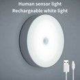 thumbnail image 1 of Luces LED inteligentes con Sensor de cuerpo humano, iluminación automática de emergencia, carga USB, succión magnética inalámbrica, luces LED para gabinete, 1 of 5