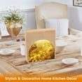 thumbnail image 5 of Standing Dining Table Napkin Holder, Napkin Holder for Table Kitchen Acrylic Paper Tissue Organization, Yellow Flowers and Butterfly, 5 of 8