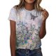 thumbnail image 1 of Camiseta de Manga Corta Gibobby Casual con Estampado Digital Verano, 1 of 4