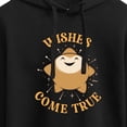 thumbnail image 3 of Disney Wish - Wishes Come True - Juniors Cropped Pullover Hoodie, 3 of 5