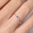 thumbnail image 2 of AYYUFE Women Cubic Zirconia Inlaid Band Finger Ring Wedding Engagement Jewelry Gift Copper, Cubic Zirconia Red, 2 of 8