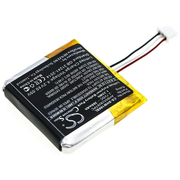 AHB552826TPC Battery for Sennheiser DW 10, SDW 10, SDW 10 HS, SDW 5013, SDW 5014, SDW 5015, SDW 5016, 360mAh - sold by smavco