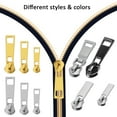 thumbnail image 2 of 1 Set Zipper Repair Kit Zipper Pull Replacement Zipper Stops Zipper Repair Parts Zipper Replacement Zipper Fix, 2 of 5
