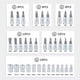 thumbnail image 2 of 46pcs 1/4' Ratchet Wrench Socket Set Green Carbon Steel, 2 of 5