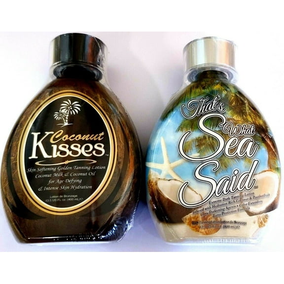 That's What Sea Said Acclerator & Coconut Kisses Tanning Bed Lotion
