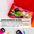 thumbnail image 5 of BAZIC Pencil Sharpener Single Hole Blade w/ Receptacle, 24-Pack, 5 of 7