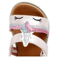 thumbnail image 3 of Wonder Nation Baby Girls Unicorn Sandal, 3 of 6