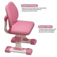 thumbnail image 4 of Floseru Kids' Table & Chair Set, Desk with Large Storage Drawer & Bookshelf, Height Adjustable, 4 of 7