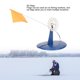 thumbnail image 3 of Bandera De Pesca En Hielo De 6 Piezas, Pescador Portátil Con Punta, Materiales Duraderos, Peso Ligero, Estabilidad Eficiente, Fácil De Usar, Incluye Bolsa De Almacenamiento,, 3 of 8