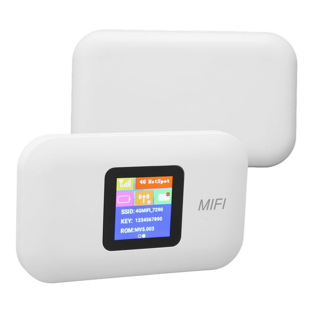 Mobile WiFi Hotspot, High Speed 4G LTE Mobile WiFi Hotspot With SIM Card Slot For Travel