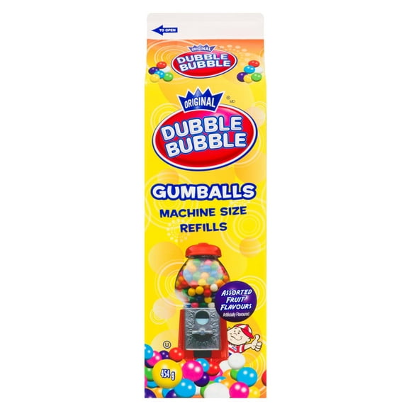 Double Bubble Gumballs - Machine Size Refills, 454 g