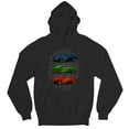 thumbnail image 5 of 1970 Road Legends Muscle Car Unisex Hoodie American Vintage Classic, 5 of 7