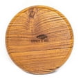 thumbnail image 4 of Rainforest Bowls Round Teak Wood Plate - Medium 4-Pack, 4 of 5