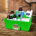 thumbnail image 5 of Little Giant DuraTote Box Organizer with 2 Compartment & Grip Handle, Green, 5 of 8