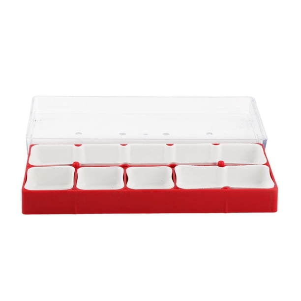 Bandeja para guardar piezas de movimiento de reloj Strade Fareast Limited Rojo