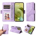 thumbnail image 1 of Funda GANGXUN para Motorola Moto G86 con diseño acolchado elegante, cuero PU, protección total y ajuste preciso, 1 of 5