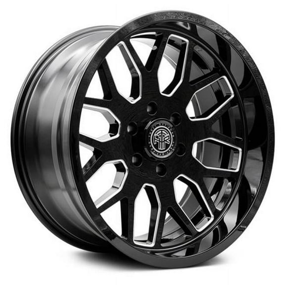 Thret Offroad Monarch 901 20x10 -21 Gloss Black Milled Wheel 8x180 (QTY 1)