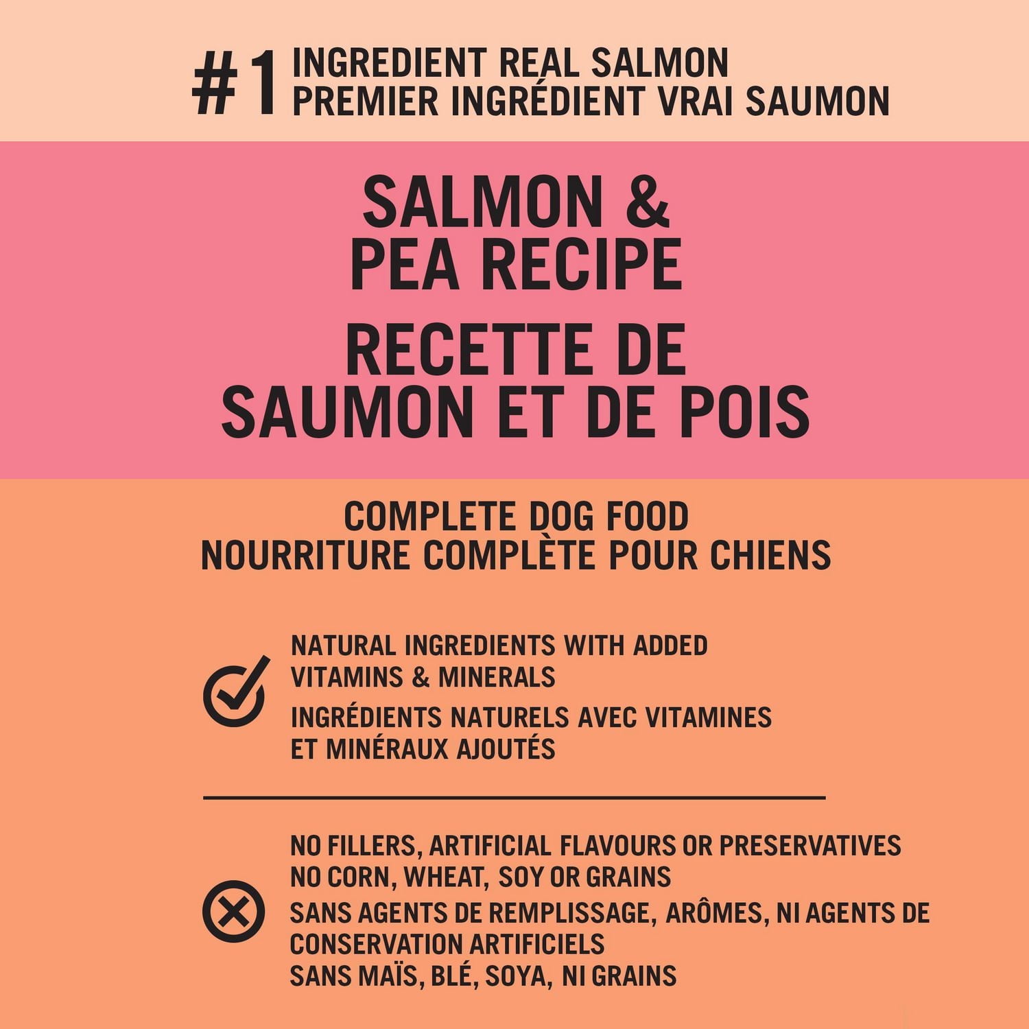 Pure Balance Grain Free Salmon & Pea Recipe Dry Dog Food, 100 g, 3.6 kg, 7.2 kg, 14 kg