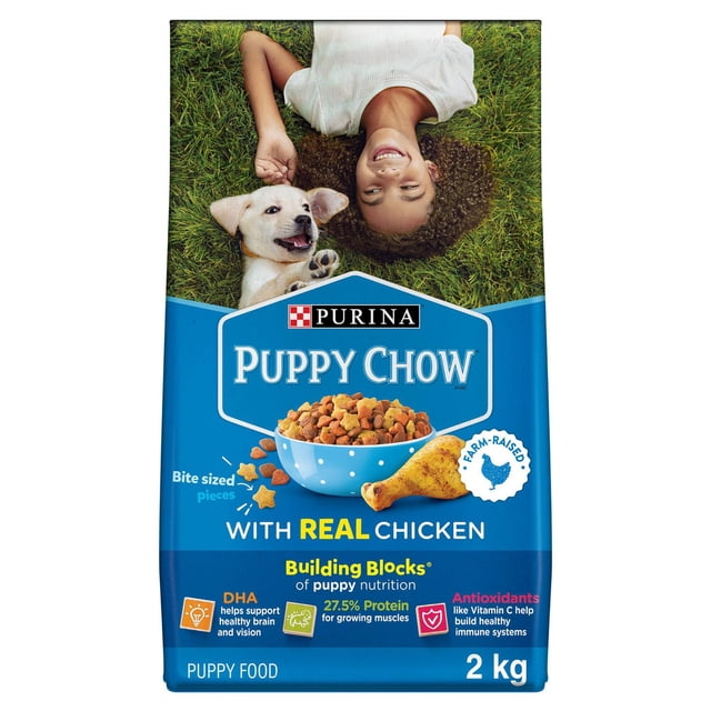 Purina Puppy Chow Complete with Real Chicken, Dry Puppy Food 2kg