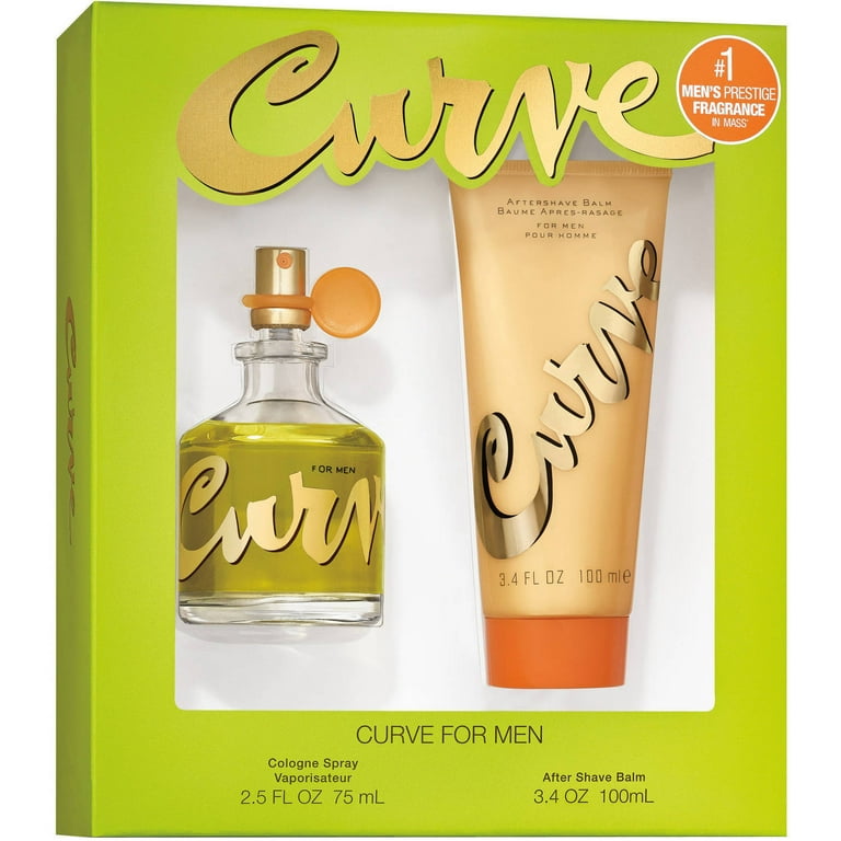 Curve Men s Cologne Spray Aftershave Balm Fragrance Gift Set 2 Piece
