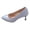 Blue, variant on Women's Kitten Heels Dress Shoes 2026 Business Office Formal Leather Pointed Toe Stiletto High Heeled Slip on Dressy Pumps for Ladies Bride Wedding Fall Casual Beige Size 6