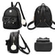 thumbnail image 2 of I IHAYNER Mochila de cuero a la moda con lazo para niñas, 3 piezas, bolso de hombro para mujer, 2 of 5