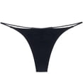 thumbnail image 1 of Tanga popular de doble capa de tira fina sin costuras, tanga de fitness de cintura baja, ropa interior sexy para mujer, 1 of 6