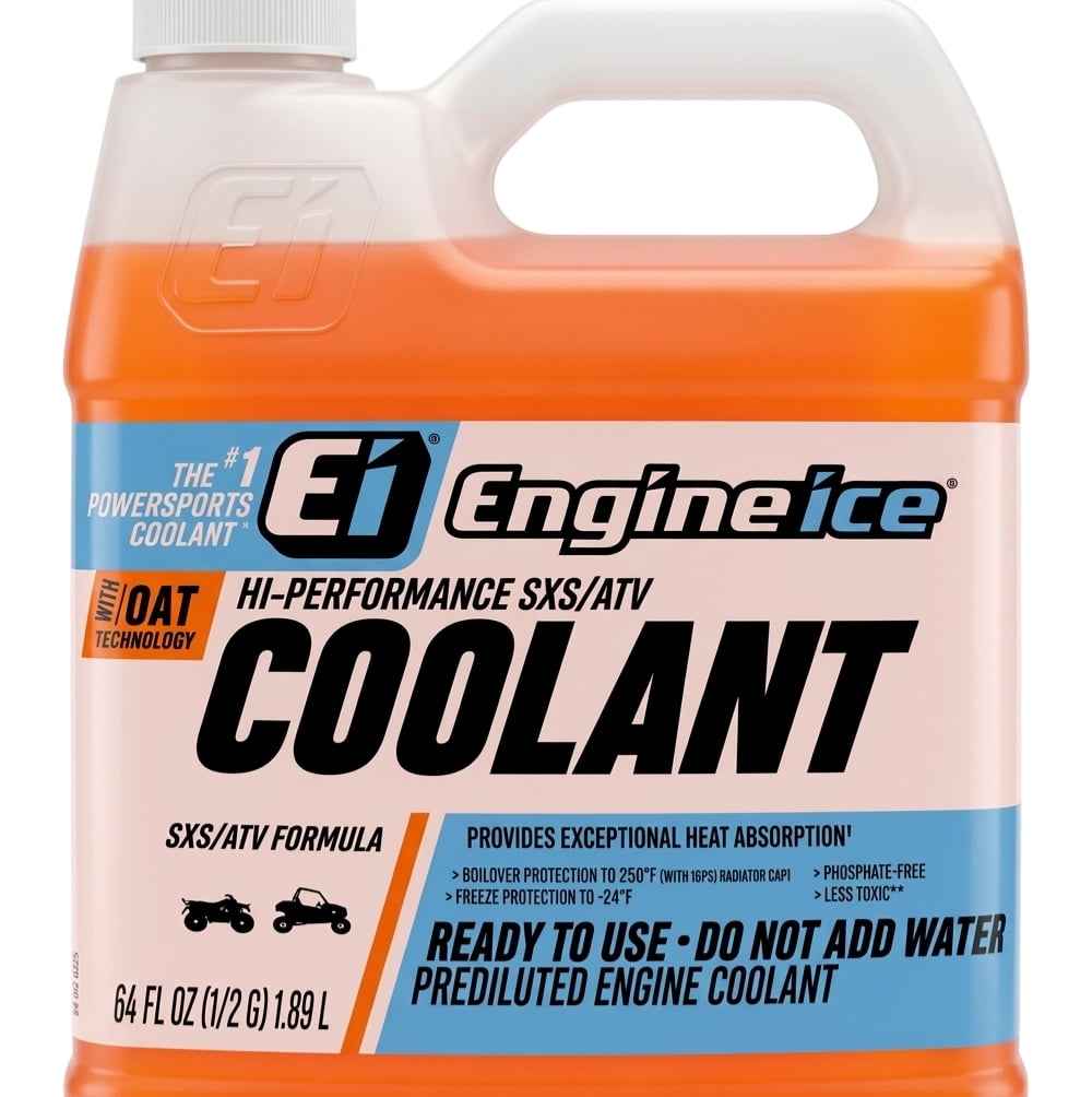 Engine Ice Hi-Performance SXS/ATV Coolant + Antifreeze 1/2 Gallon
