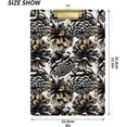 thumbnail image 3 of FMSHPON Christmas Pine Cone Winter Clipboard Hardboard Wood Nursing Clip Board and Pull for Standard A4 Letter 13x9 inches, 3 of 5
