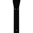 thumbnail image 3 of Ekena Millwork 2"W x 10"D x 10"H Hamilton Steel Bracket, Hammered Black, 3 of 5