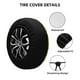 thumbnail image 2 of Balery Duck with Star Sunglasses Cubiertas para Neumáticos - Protector Resistente para Neumáticos de Camioneta, SUV, Remolque, Camper y RV-15 inch, 2 of 6